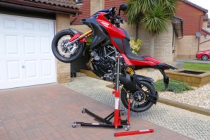 abba Sky Lift on Ducati Multistrada 1200 (Wheelie position)