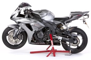 Front Lift Arm shown in use with Superbike Stand.