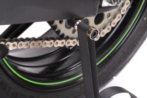 Strap attached around optional bobbin adapter